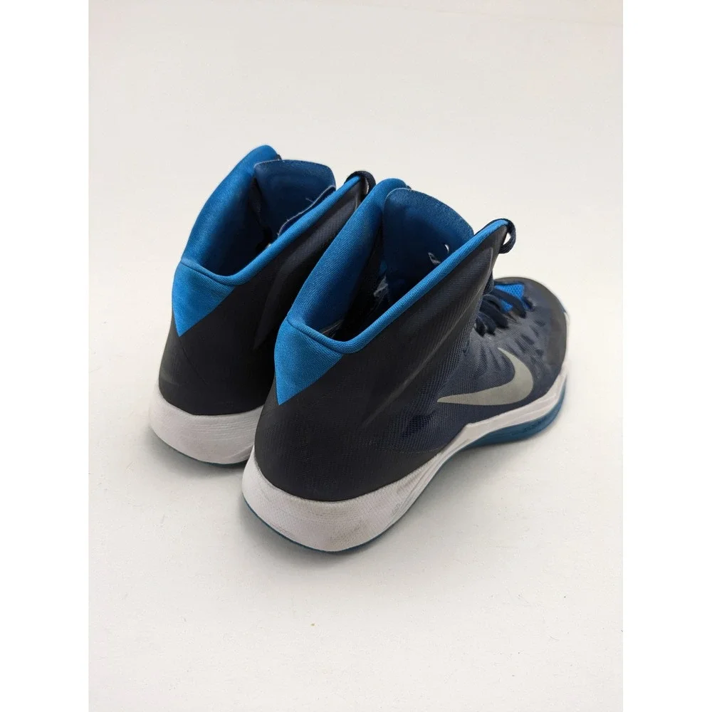 Mens Nike Zoom HyperQuickness TB Blue White Basketball Shoes 599421-401 Size 12‎